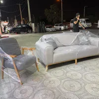 مبل مینیمال پارچه مخمل|مبلمان خانگی و میز عسلی|اهواز, گلستان|دیوار