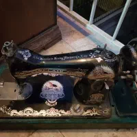 چرخ خیاطی شیر نشان قدیمی