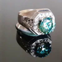 انگشتر نقره مردانه