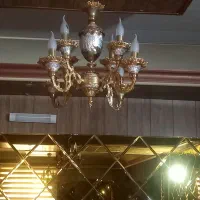 دوعدد لوستر ۸ شاخه در حد نو دونه ای ۶ میلیون