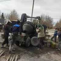 بتن ریزی با خلاطه