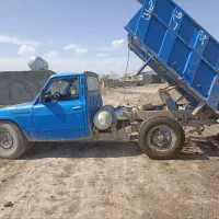 حمل نخاله ساختمانی . تراکتور بیلدار