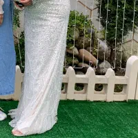 لباس مجلسی کریستال وسنگ دوزی شده|لباس|آمل, |دیوار