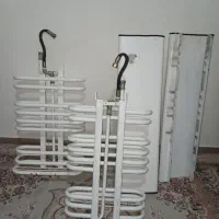شوفاژ حوله خشک کن و سینک دو لگن