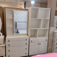 کتابخانه کمدلباس شلف،کمد لباس قفسه دراور جاکفشی|کتابخانه، شلف، قفسه‌های دیواری|مشهد, نکاح|دیوار