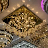 لوستر|لوستر و چراغ آویز|بندر کنگان, |دیوار