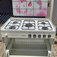 اجاق گاز طرح فر ۵ شعله