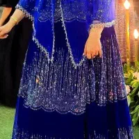 لباس محلی مخمل تمیز و زیبا