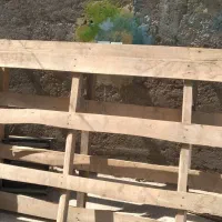 پالت چوبی سایز ۱۲۰در ۲۴۰