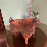 ظرف میوه چوب طبیعی توسکا