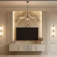 ساخت و اجرای انواع تی وی وال