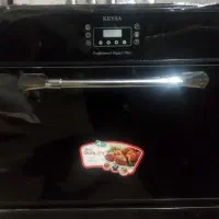 گاز طرح فر شیشه ای مشکی|اجاق گاز و لوازم برقی پختوپز|گلوگاه, |دیوار