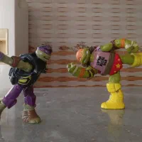 دو اکشن فیگور لاک‌پشت نینجا