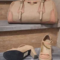 ست کیف و کفش عروسکی و نیم بوت چرم سایز   38-39|کیف، کفش، کمربند|تهران, جمهوری|دیوار