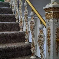 نرده راهپله استیل پلکسی و|مصالح و تجهیزات ساختمان|الشتر, |دیوار