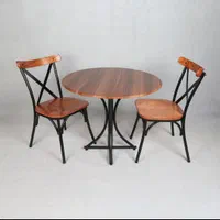 صندلی و میز فلزی و چوبی ایلیکا مدرن|میز و صندلی غذاخوری|تهران, شهید رجایی|دیوار