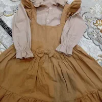 دوعدد پیراهن دخترونه تابستانی یکی دوبارتن زد