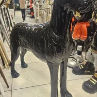 مجسمه سگ گریدین باکستر کنار سالنی|مجسمه، تندیس، ماکت|مشهد, توس (بلوار توس)|دیوار