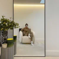 تولید و فروش انواع آینه دیواری و قدی برند شاخه|آینه|تاکستان, |دیوار