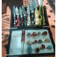 انگشتر وچاقو