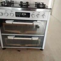 اجاق گاز پنج شعله طرح فر فلش خور