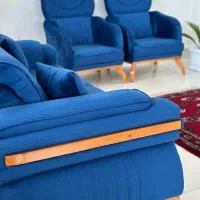 مبل شاهانه،تولیدی انصاری،با کلاف روس اصلی11111|مبلمان خانگی و میز عسلی|یاسوج, |دیوار