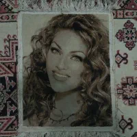 تابلو فرش دستباف طرح چهره|تابلو فرش|تهران, کوی بیمه|دیوار