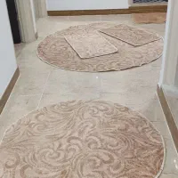 گلیم فرش پرزدارکرمی|گلیم، جاجیم، گبه|کرمانشاه, |دیوار