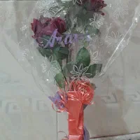 گل رز وگوشواره|گل مصنوعی|اردبیل, |دیوار