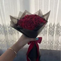 دسته گل روبانی اماده تخفیف روز زن