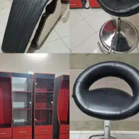 دکور آرایشگاه با صندلی آرایشگاه