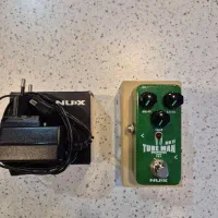 افکت nux overdrive tubeman به همراه آداپتور nux|گیتار، بیس، امپلیفایر|تهران, حسین‌آباد|دیوار