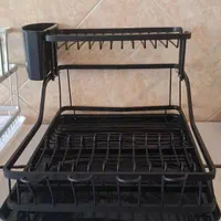 آبچکان رومیزی و داخل کابینت|آب‌چکان و نظم‌دهنده ظروف|قم, نیروگاه|دیوار