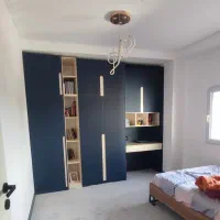 ساخت کمد و کابینت ام دی اف و دکوراسیون چوبی