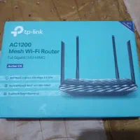 روتر Tp- linkمدل archer c6 نو با12 ده ماه گارانتی