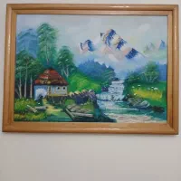 تابلو نقاشی رنگ وروغن