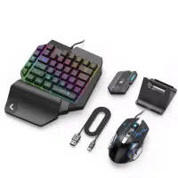 ماوس و کیبورد گیمینگ مدل Mix پاپجی و کالاف دیوتی