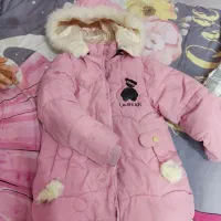 کاپشن و پافر دخترانه|کفش و لباس بچه|مشهد, الهیه|دیوار