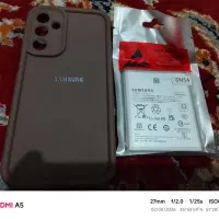 باتری اصلی گوشی سامسونگ  a25 و قاب نو