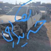 پراید معاوضه با تصادفی و چپی