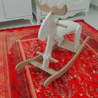 راکر اسب تمام چوب