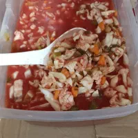 ترشی آب گوجه