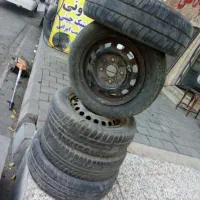 لاستیک استوک پراید پژو سمند نیسان و ...|قطعات یدکی و لوازم جانبی|مشهد, قائم|دیوار