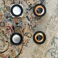 ۴ عدد بلندگو (باند) ۳ وات ۴ اهم