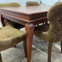 میز و صندلی ۶نفره ناهار خوری|میز و صندلی غذاخوری|کردکوی, |دیوار