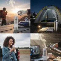 فلاکس قلمی یونیک اصلی مدل استوانه فلاکس کوهستان|ظروف نگهدارنده، پلاستیکی، یکبارمصرف|قم, شاه ابراهیم|دیوار