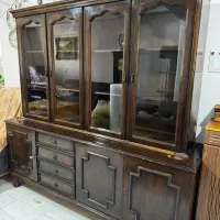 بوفه چوبی آنتیک ۷۰ ساله بسیار سالم