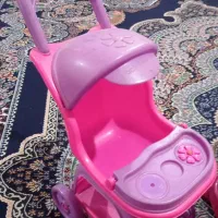 کالسکه  اجاق گاز دخترونه و کالسکه بچه گانه