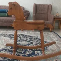 صندلی راک کودک مدل اسب