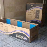 کارتن کولرگازی ایستاده